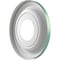 Ekena Millwork Traditional PVC Medallion (Canopies up to 5 1/2"), 10"OD x 3 1/2"ID x 1 1/8"P, Metallic Sea Mist CMP10TRFSM - alternate 4